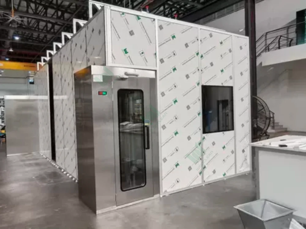Malaysia 30 m² SAC Electronics Cleanroom project view 1
