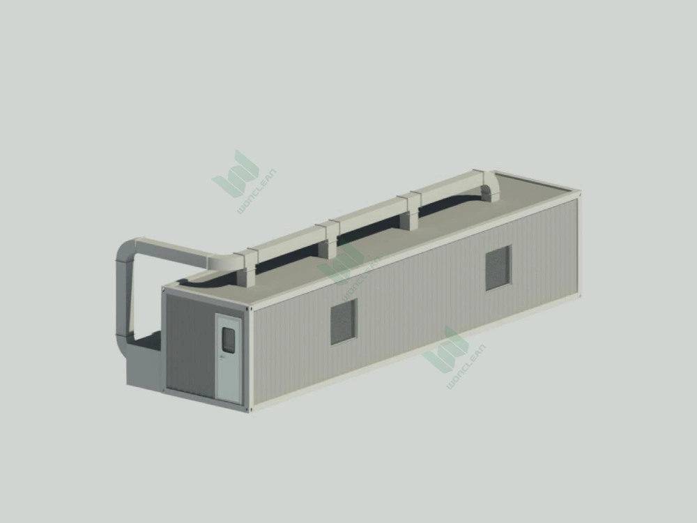 Iraq 28 m² Containerized Crude Oil Laboratory
