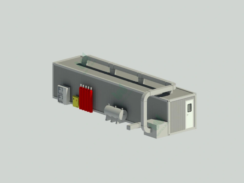 Iraq 28 m² Containerized Crude Oil Laboratory