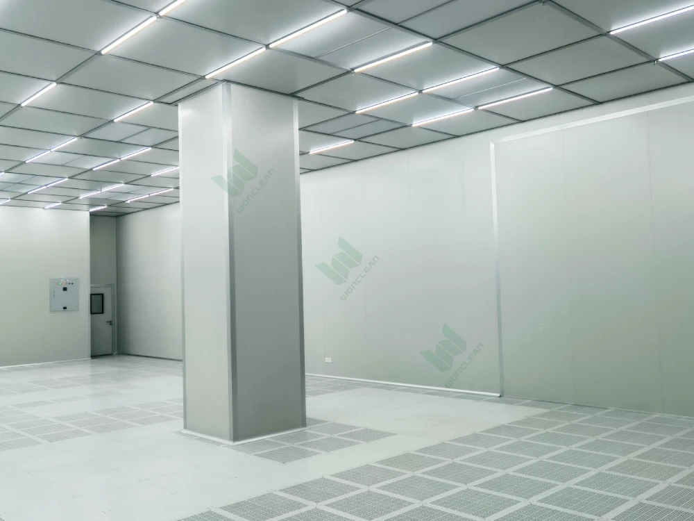 Kunshan 5,000 m² SAC Semiconductor Cleanroom project view 2
