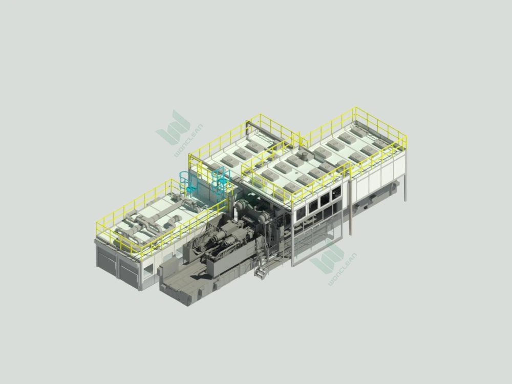 Changchun 130 m² SAC Injection Molding Cleanroom