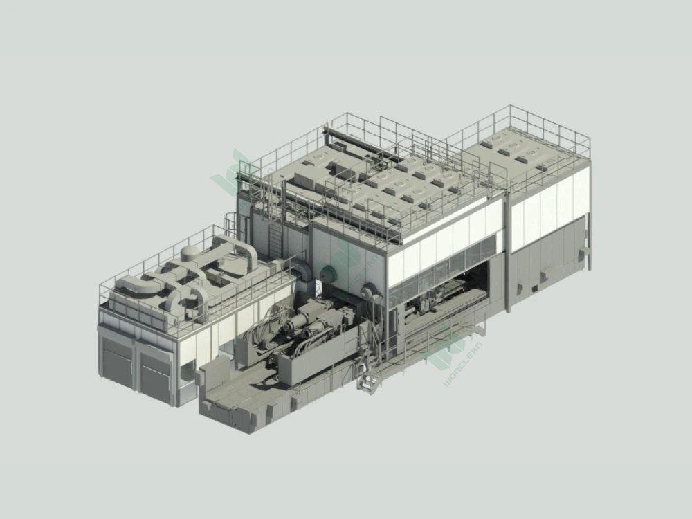 Changchun 130 m² SAC Injection Molding Cleanroom project view 3