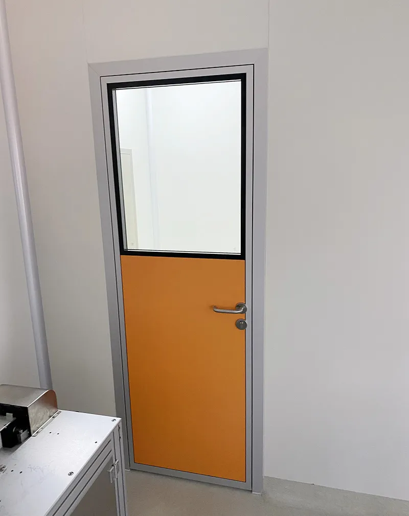 Porta de alumínio da sala limpa