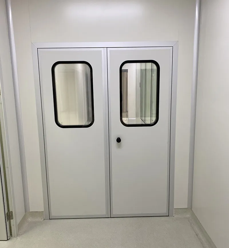 Porta de alumínio da sala limpa