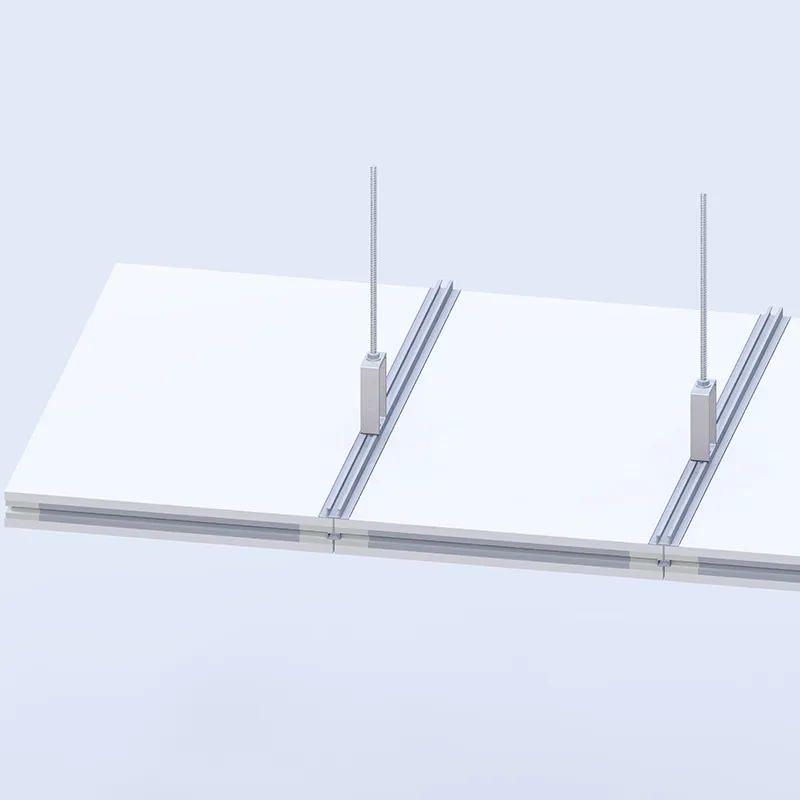 Cleanroom concealed bar ceiling system installed in a semiconductor cleanroom