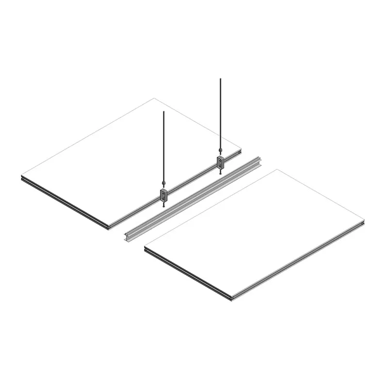 Cleanroom false ceiling system