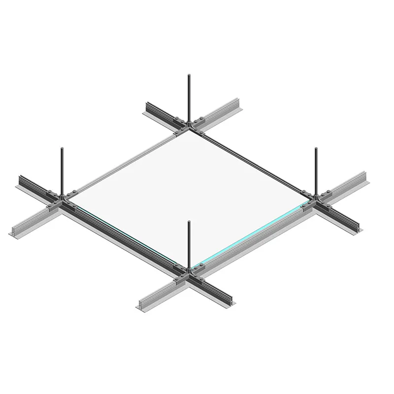 Sistema de teto HPL de sala limpa