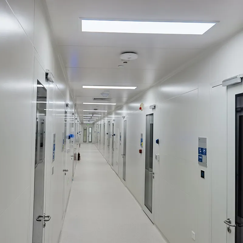 Sistema de partição de sala limpa