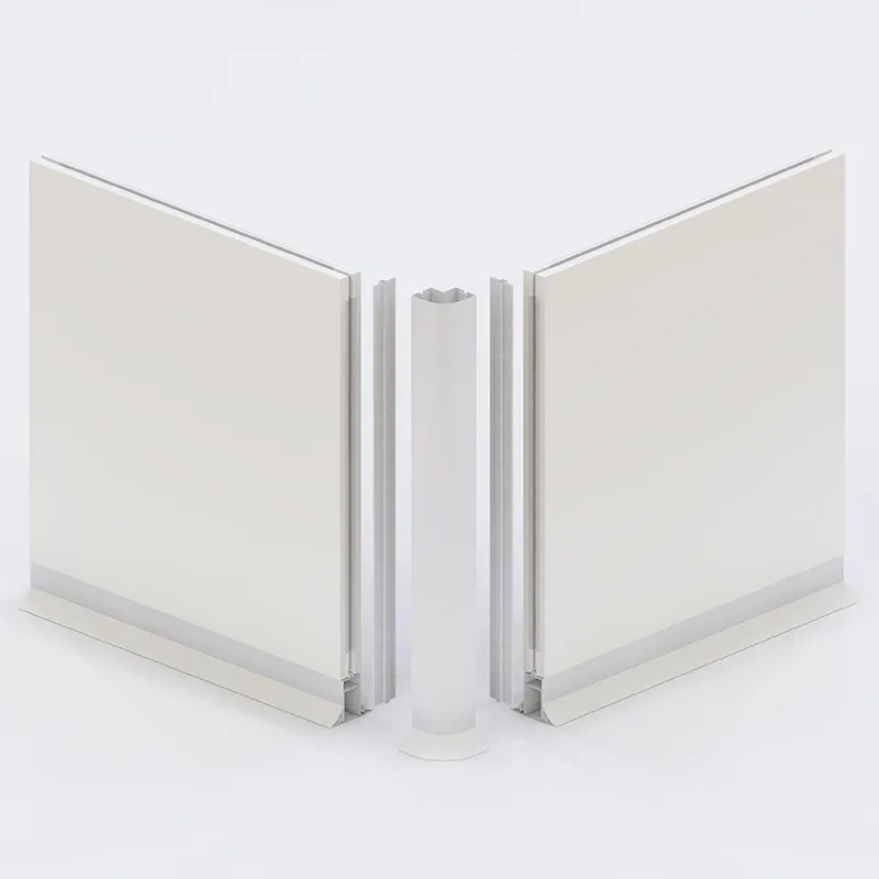 Clean room sandwich panel installed in a semiconductor cleanroom wall system