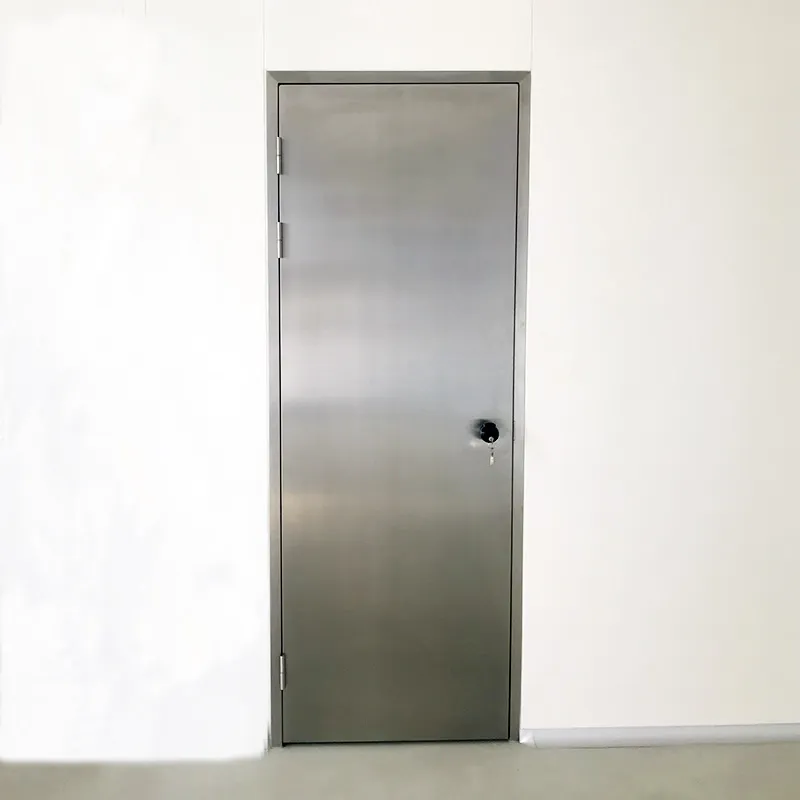 Clean room stainless steel door