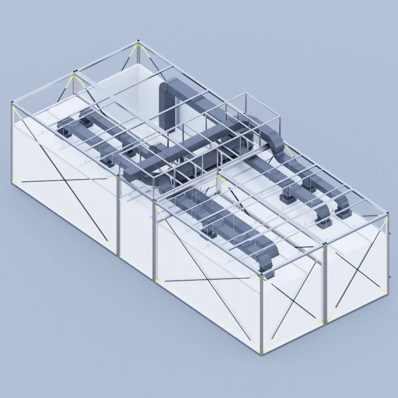 Sala limpia modular