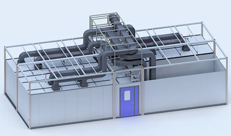 Sala limpia modular