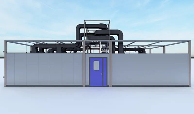 Sala limpia modular